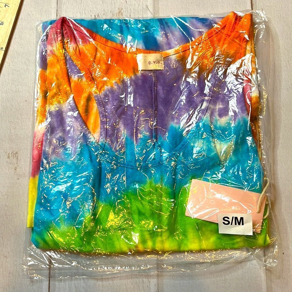 Tie Dye Rainbow Mini Dress - Picture 8 of 16